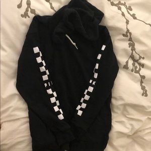 Pink, Black Hoodie